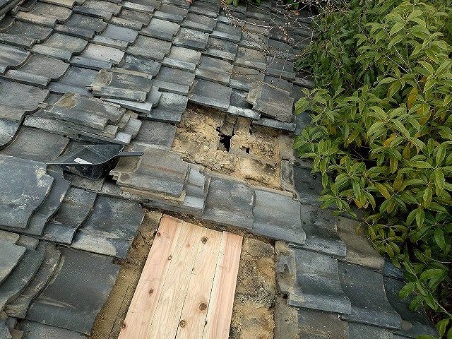 煙突野地板　枚方市