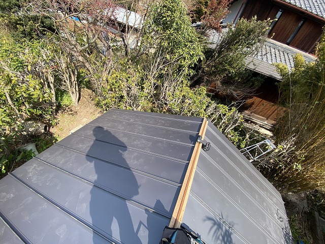 棟ヌキ板　枚方市