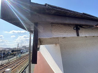 モルタル壁　伊丹市