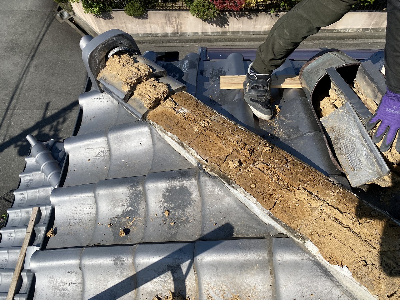 雨漏り棟　枚方市