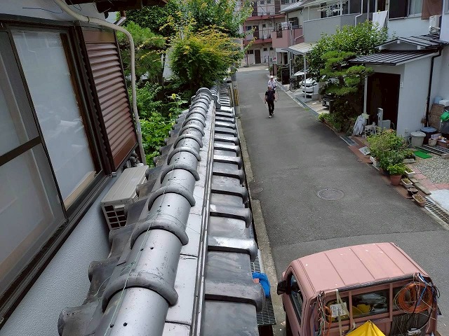 のし瓦　寝屋川市