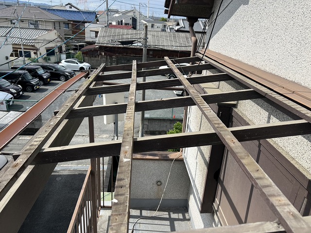 波板解体　門真市