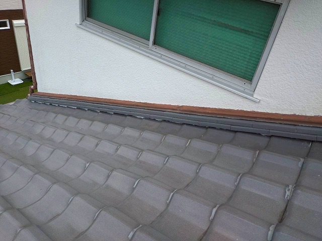 のし瓦積み直し後