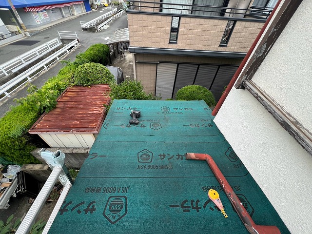 ルーフィング　枚方市