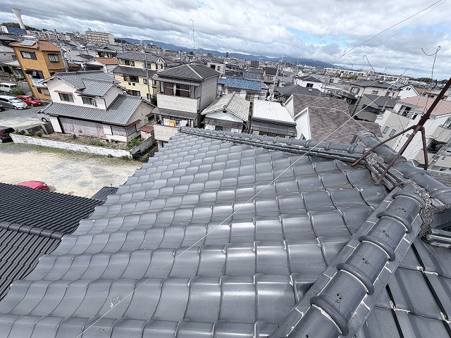 寄棟屋根　交野市