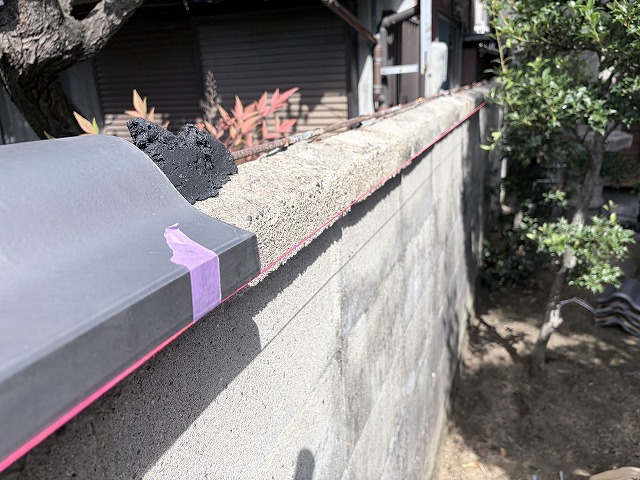 瓦葺き　大東市