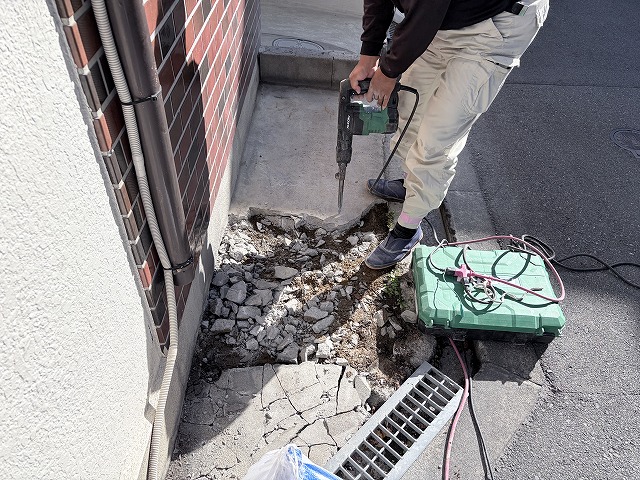 土間ハツリ　鶴見区