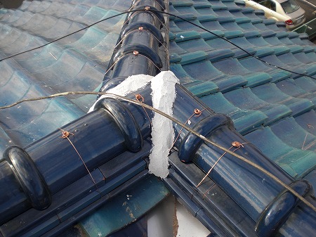 交野市棟破損箇所完成