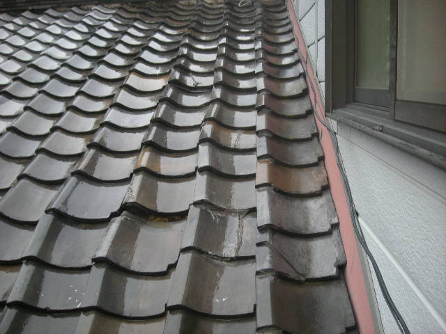 門真市瓦ズレ全景