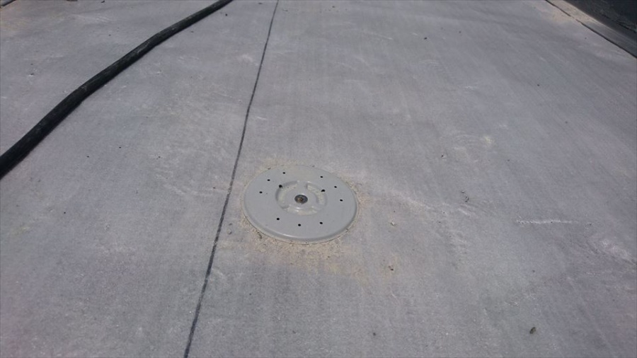 ディスク盤を設置