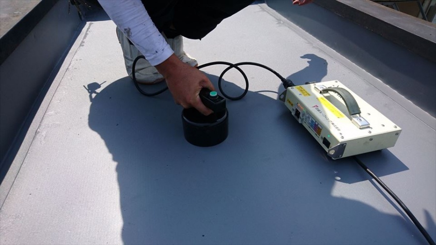 disk haeterで接着