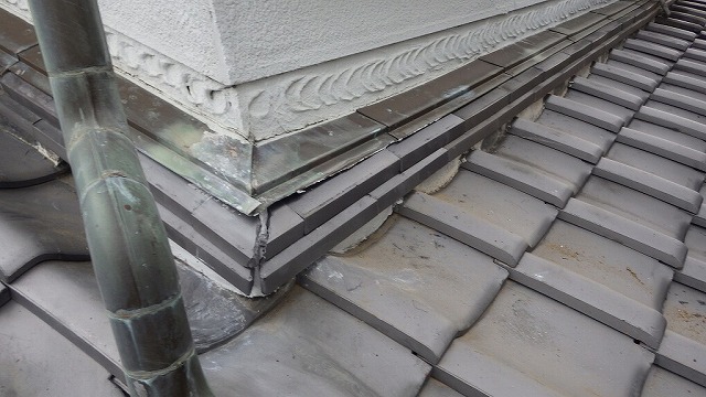 壁際補修　枚方市