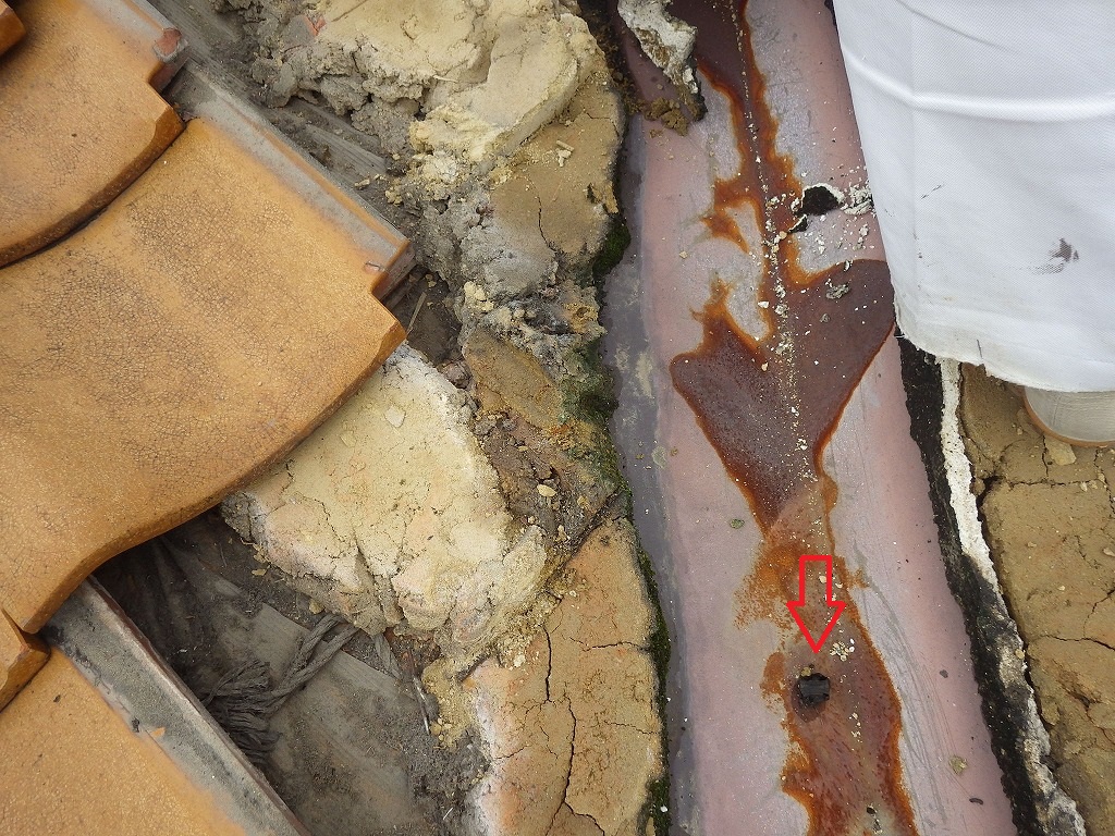 板金サビ枚方市