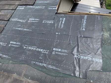 ルーフラミテクト施工