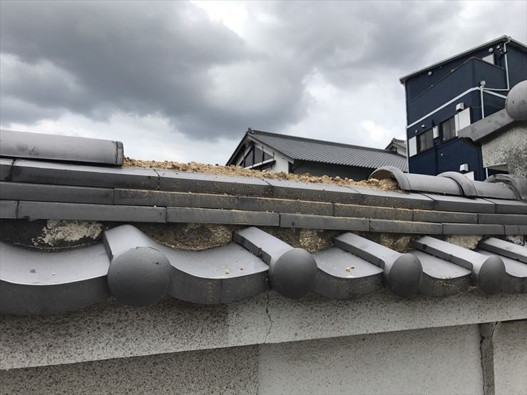 守口市棟瓦紛失