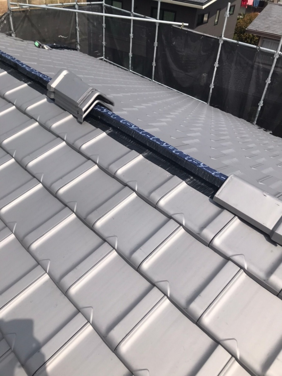 本棟の完全乾式工法です。