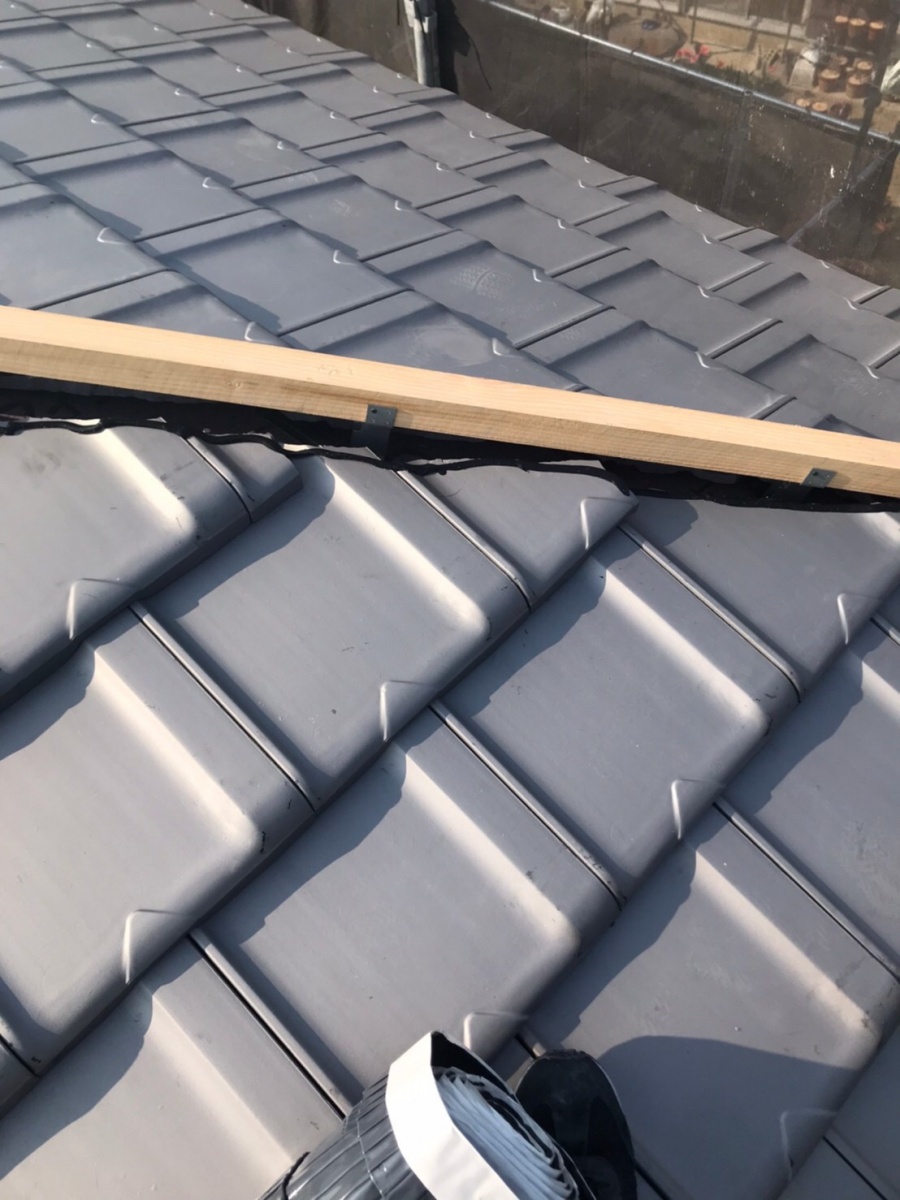 隅棟の強力棟です。