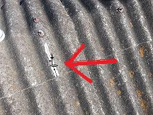 スレート割れ状況