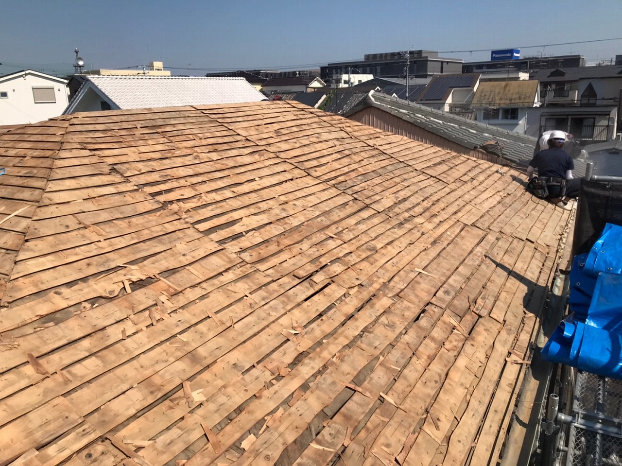 守口市屋根めくり後