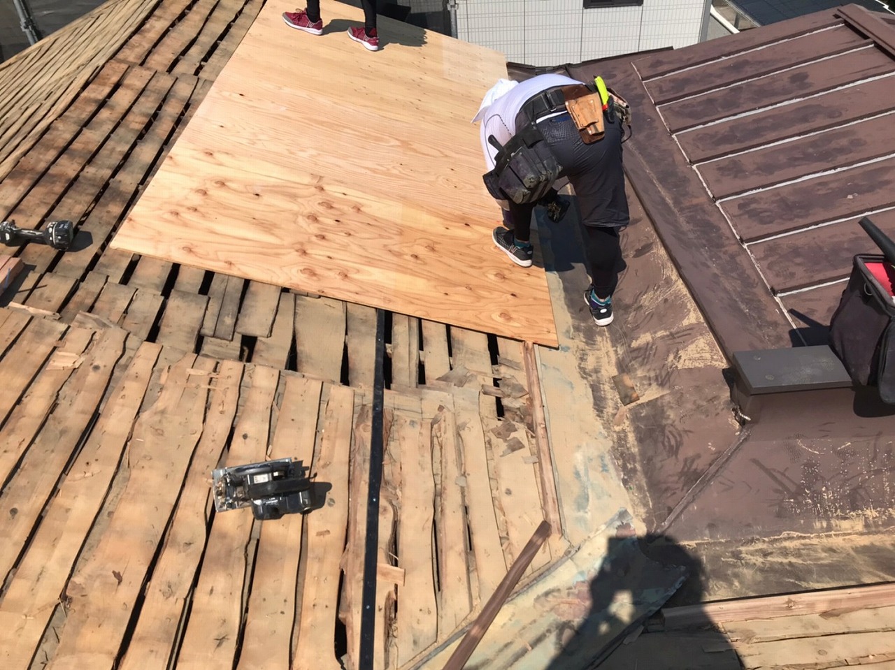 守口市下地貼り