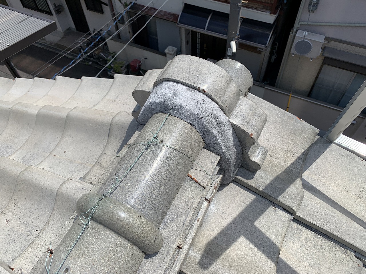 東大阪市漆喰補修