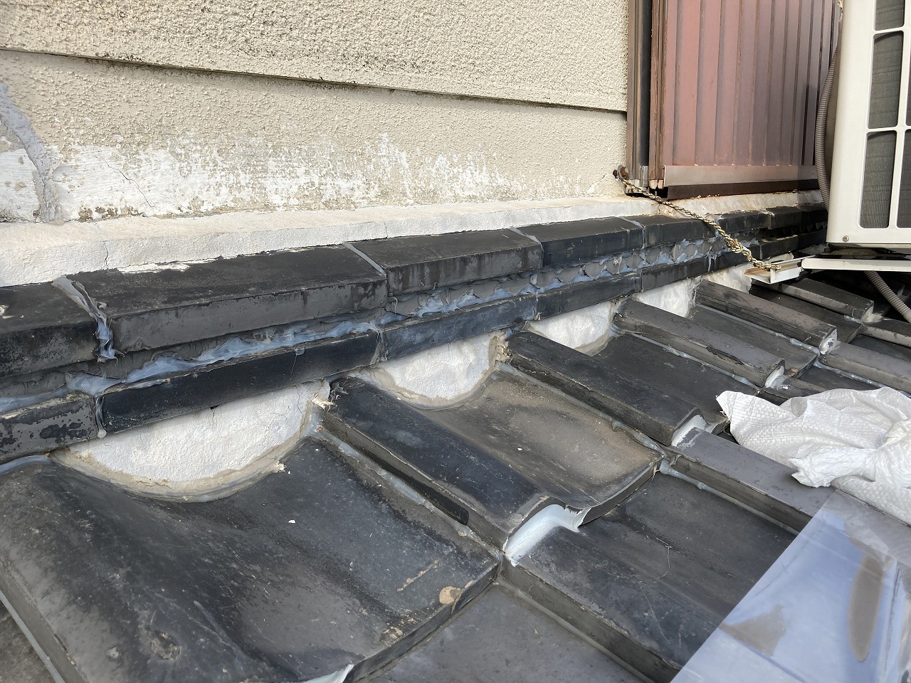 枚方市壁際漆喰