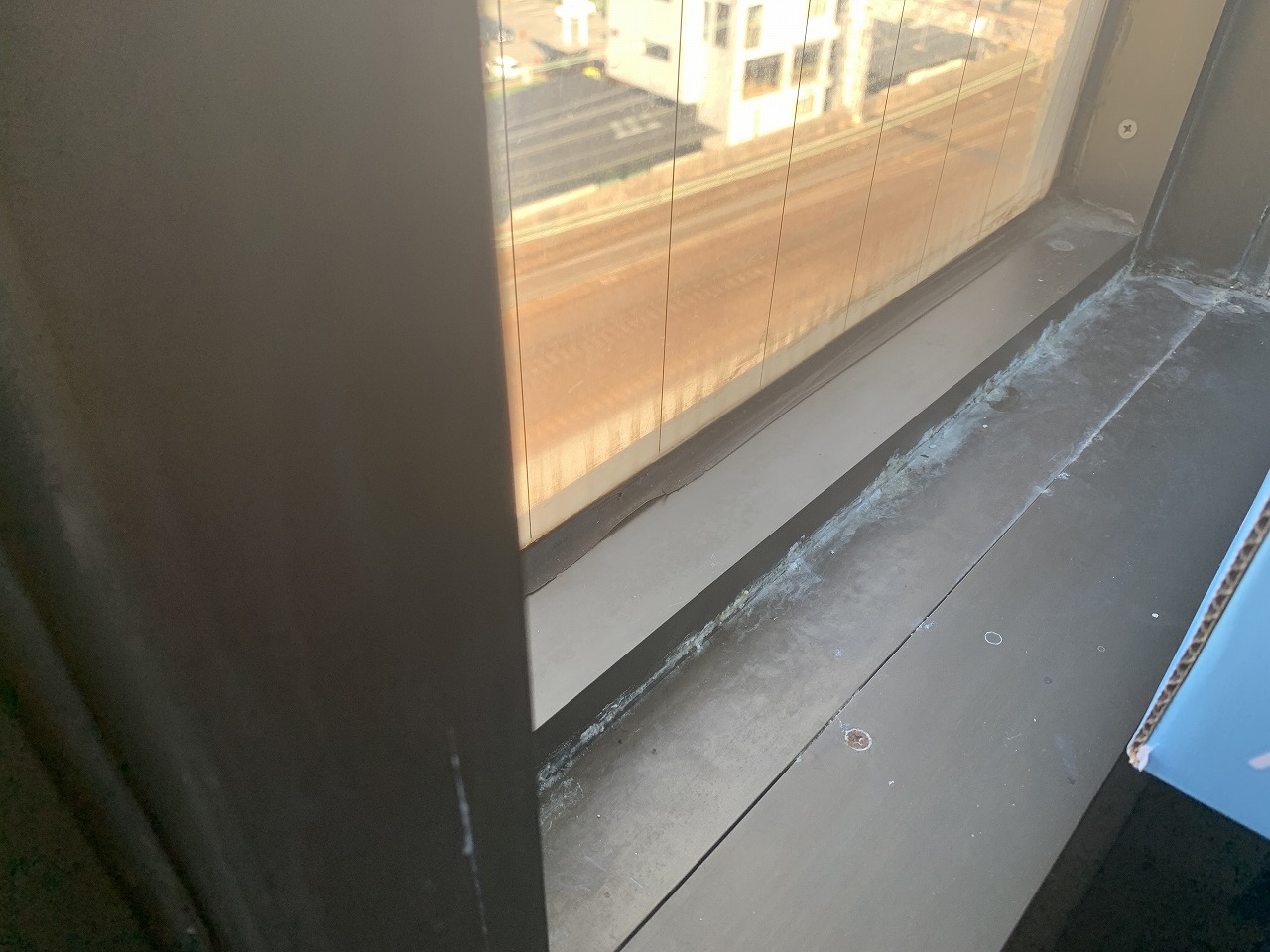 大阪市サッシ雨漏り