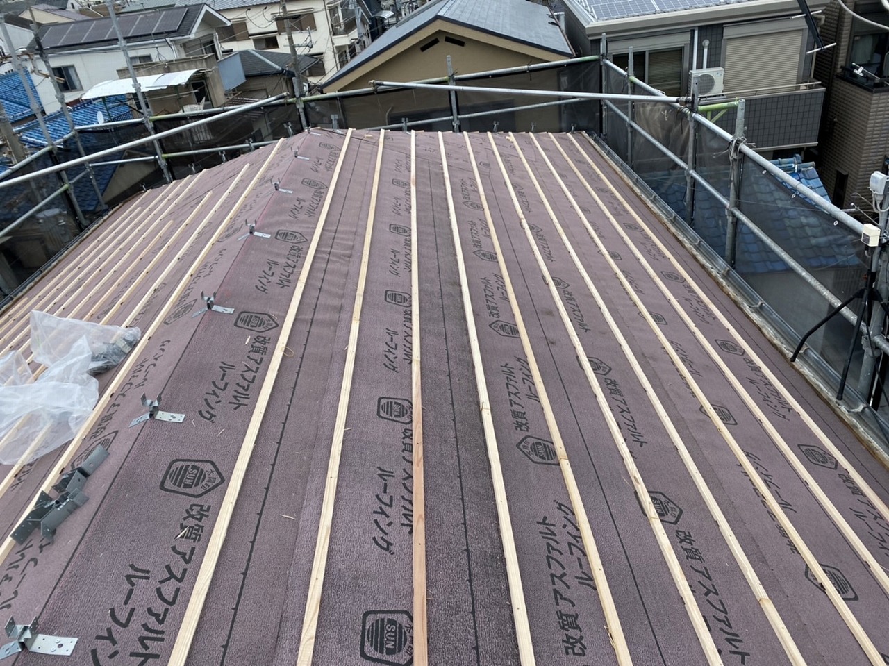 寝屋川市瓦割付