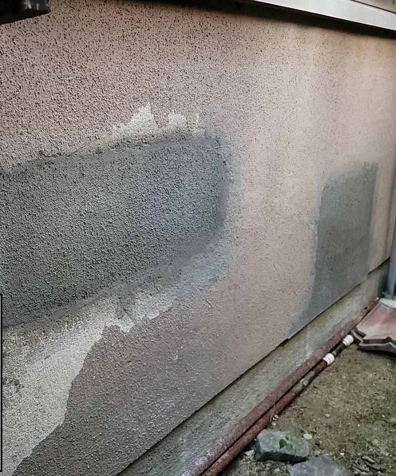 四条畷市外壁左官後