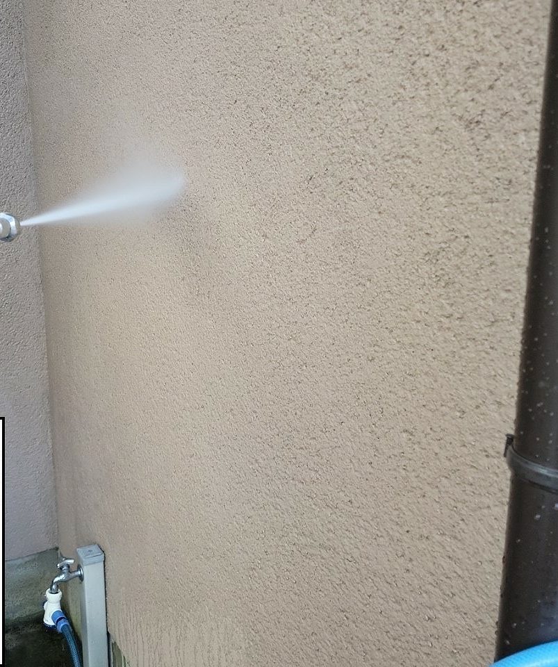 四条畷市外壁高圧洗浄