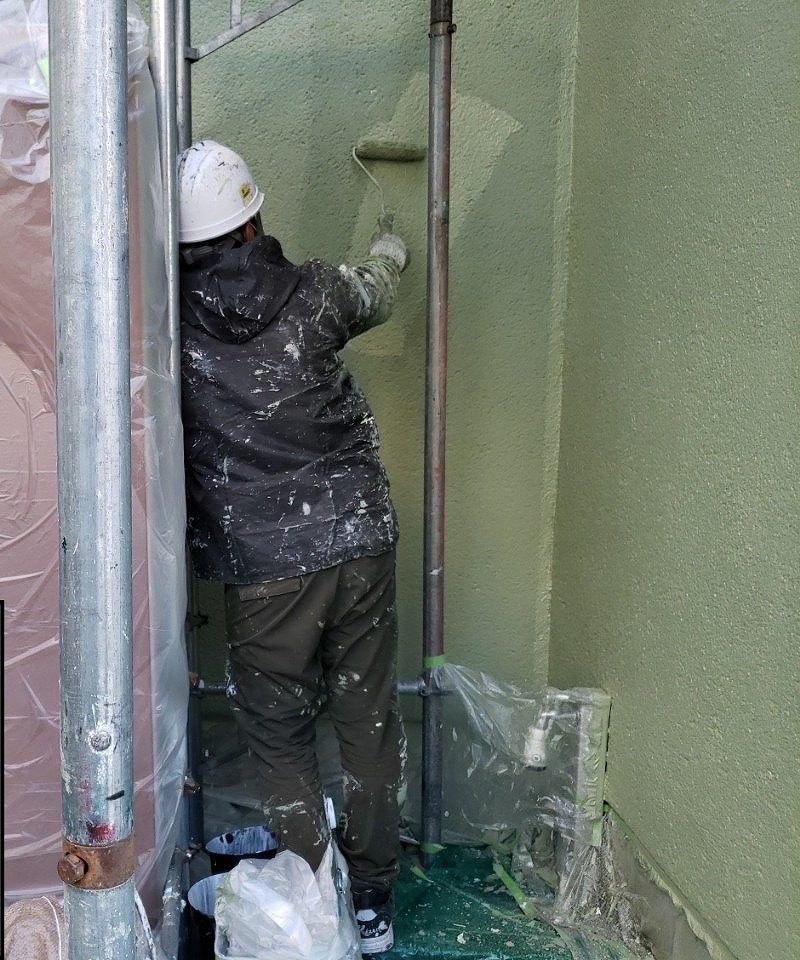 四条畷市外壁上塗り2回目