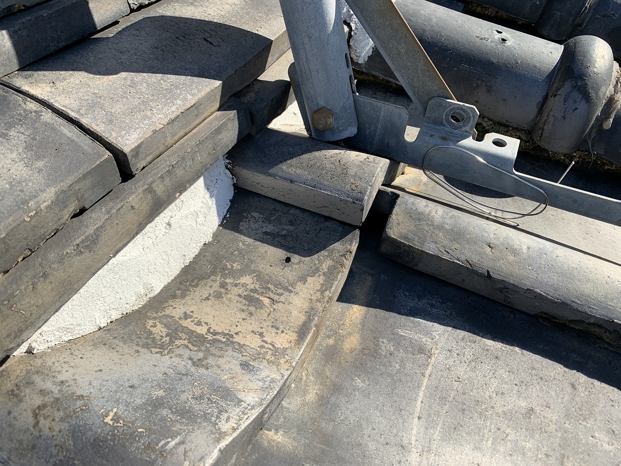 四条畷市棟際瓦