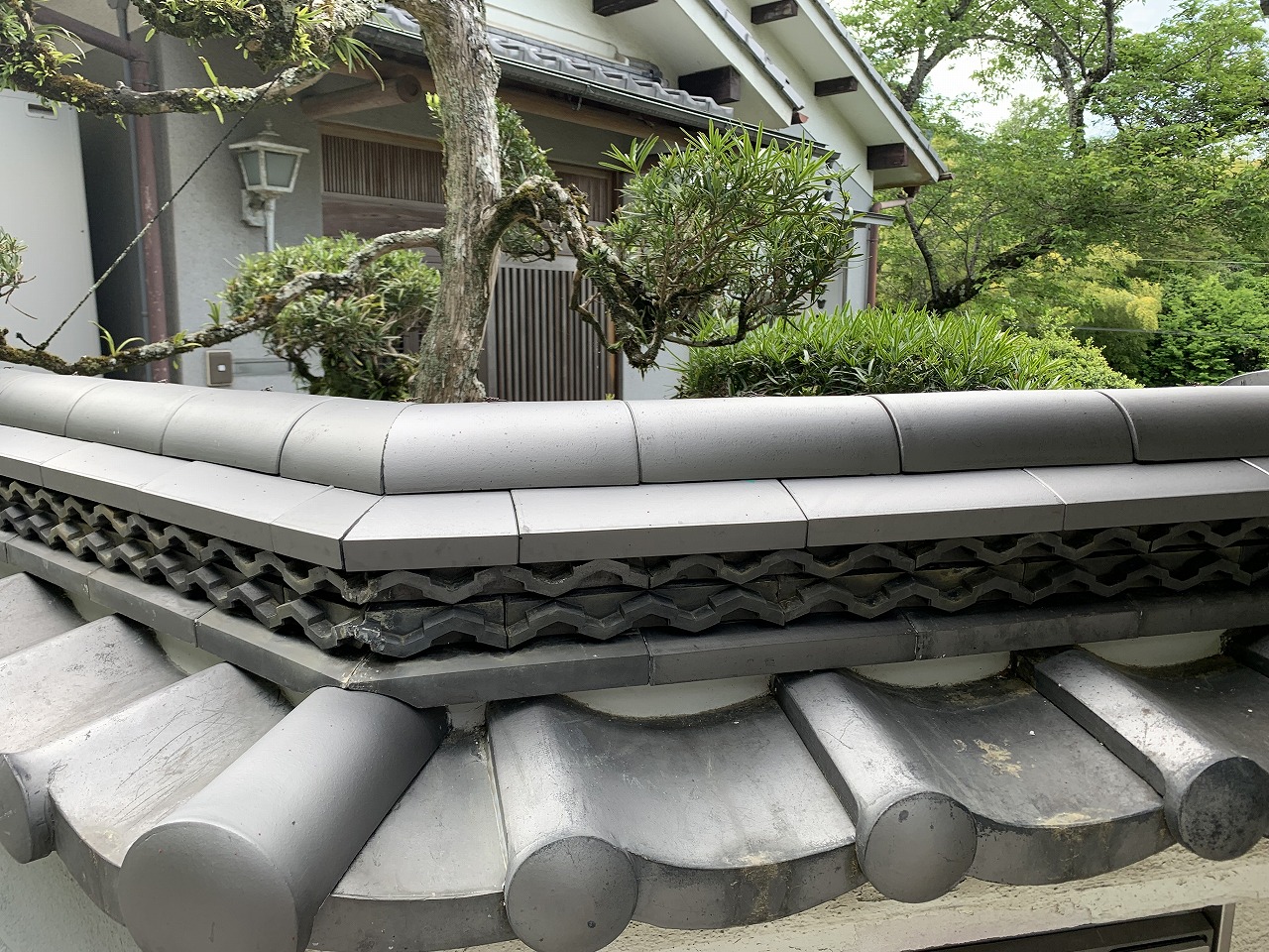 生駒郡塀施工後