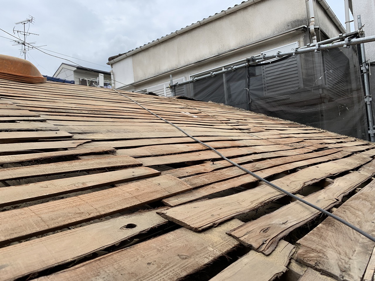 寝屋川市下地バラ板