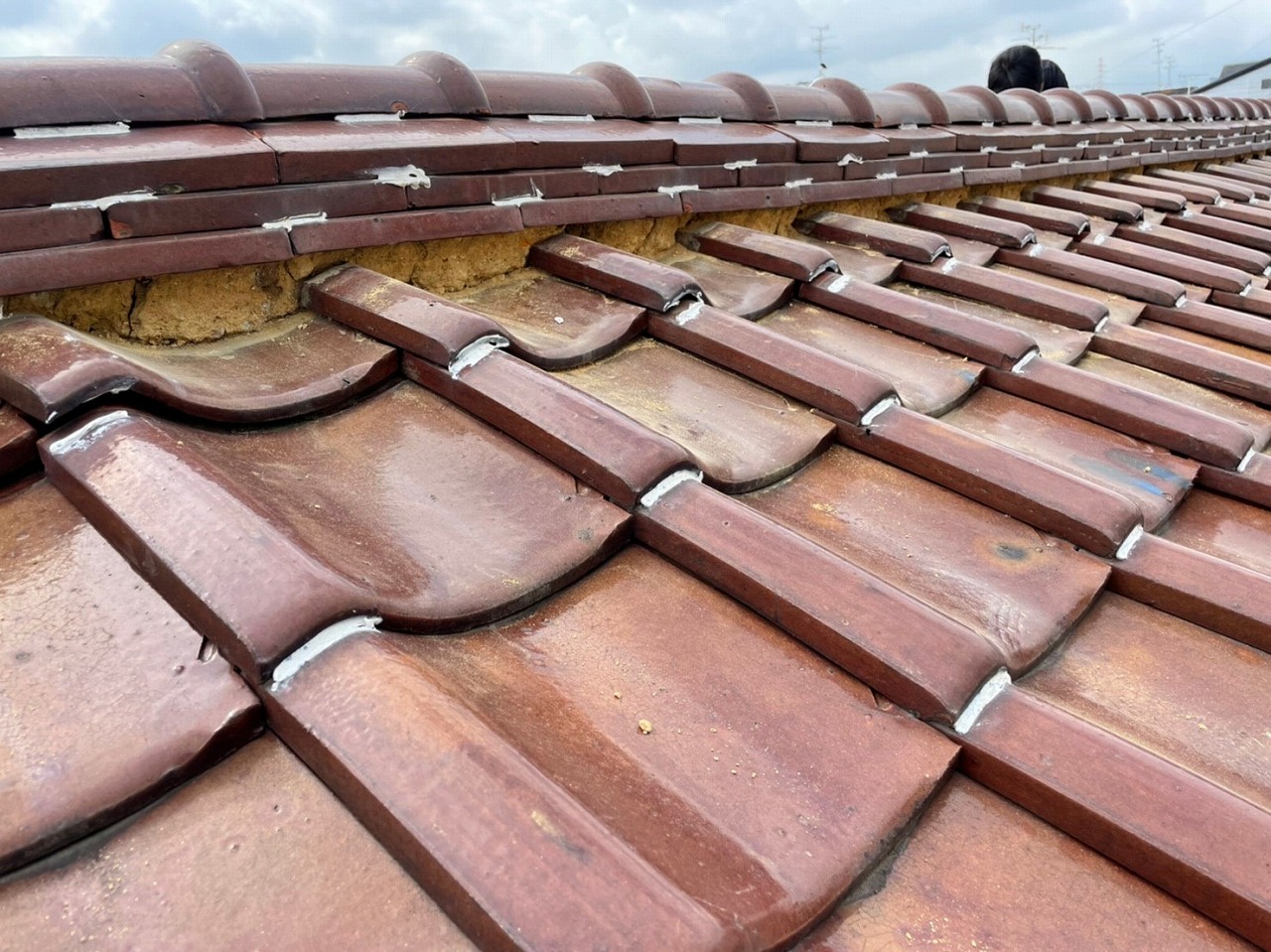 門真市棟漆喰解体