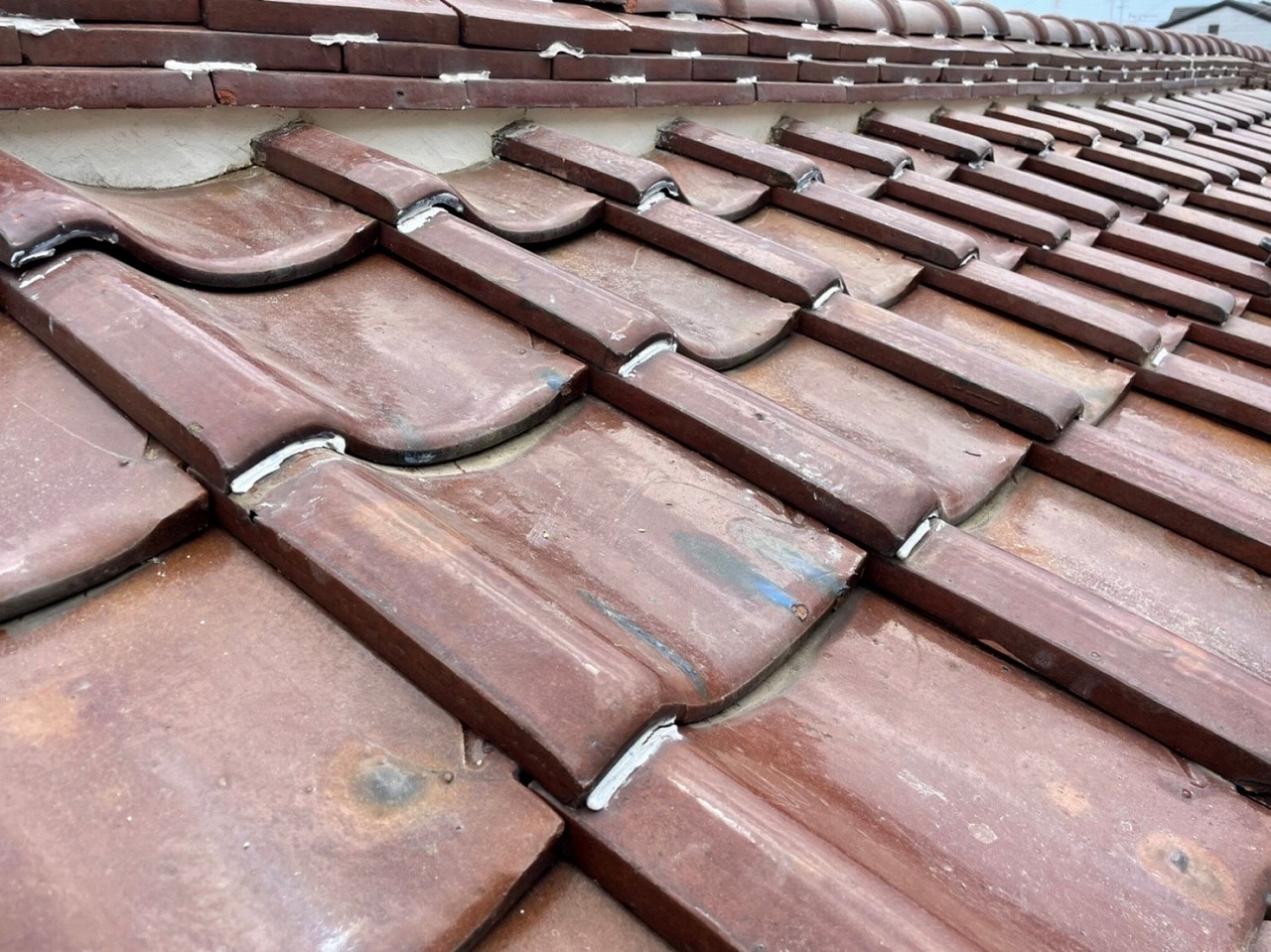 門真市棟漆喰塗