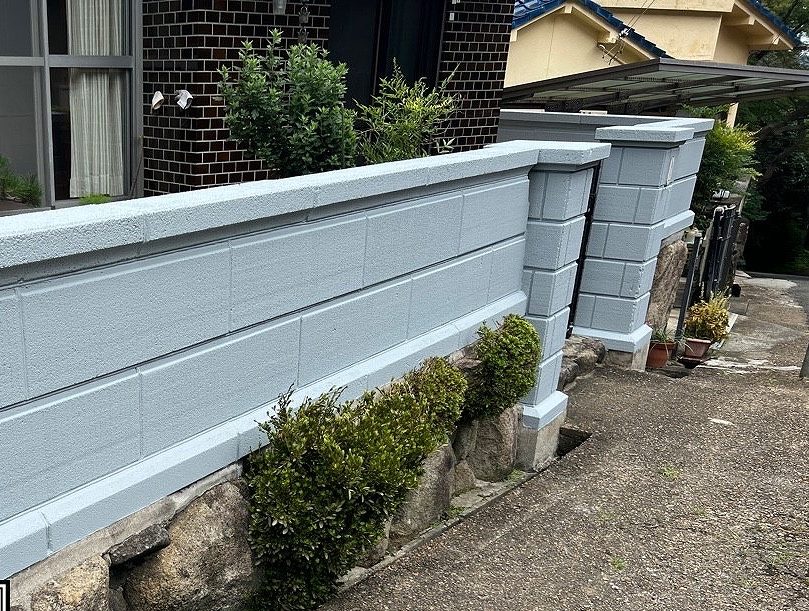 平群町壁施工後