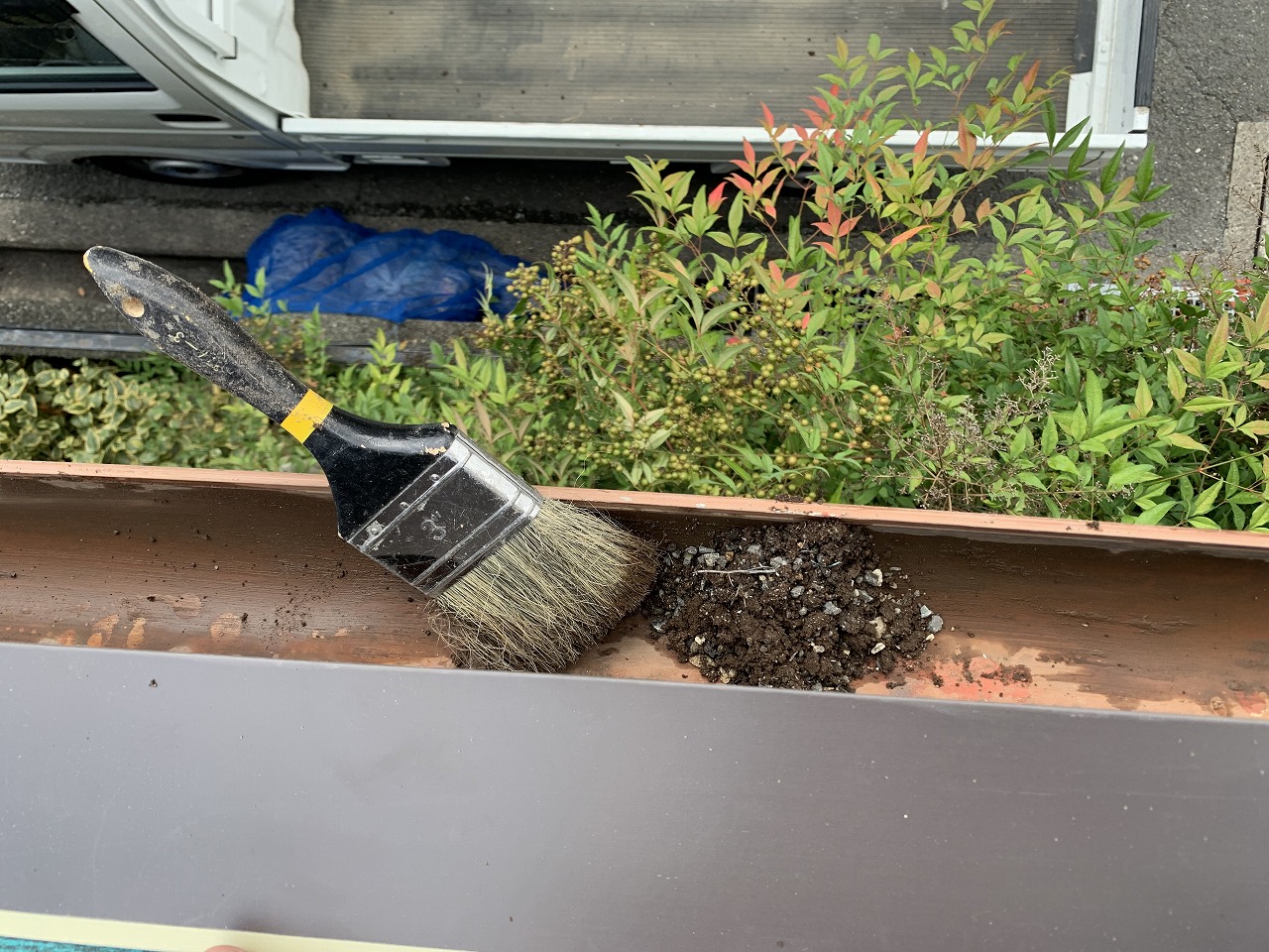 門真市軒樋掃除