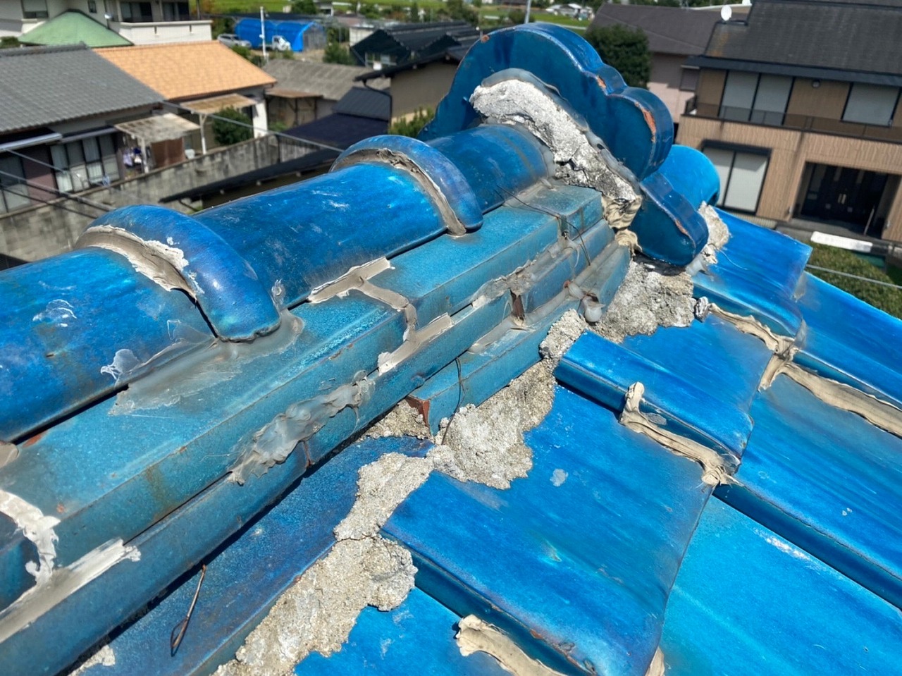 枚方市屋根調査棟