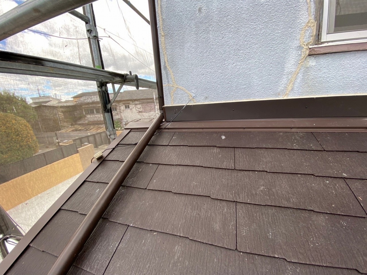 枚方市カラーベスト施工