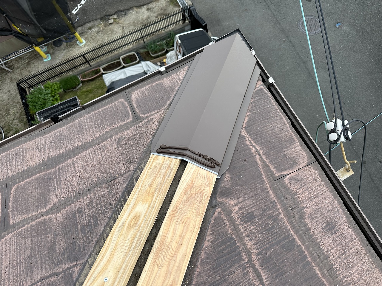 門真市棟貫板取付