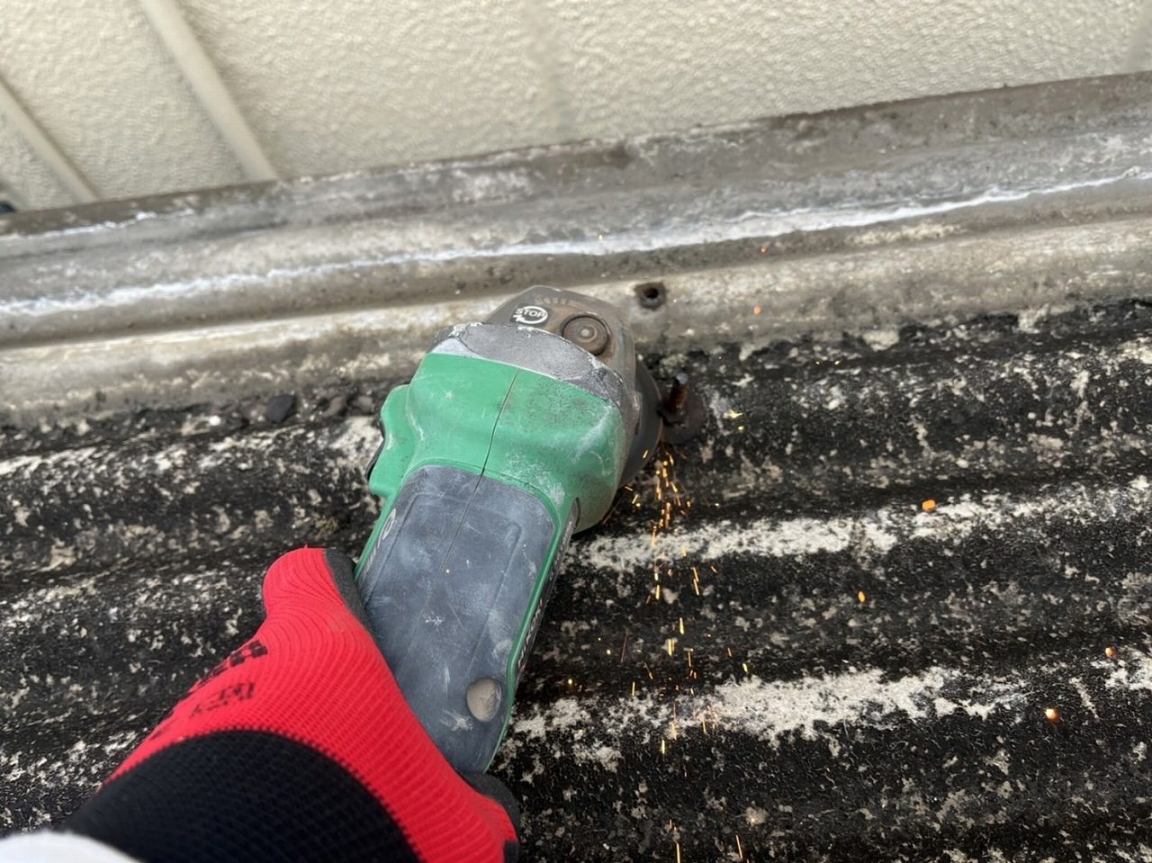 寝屋川市スレート解体