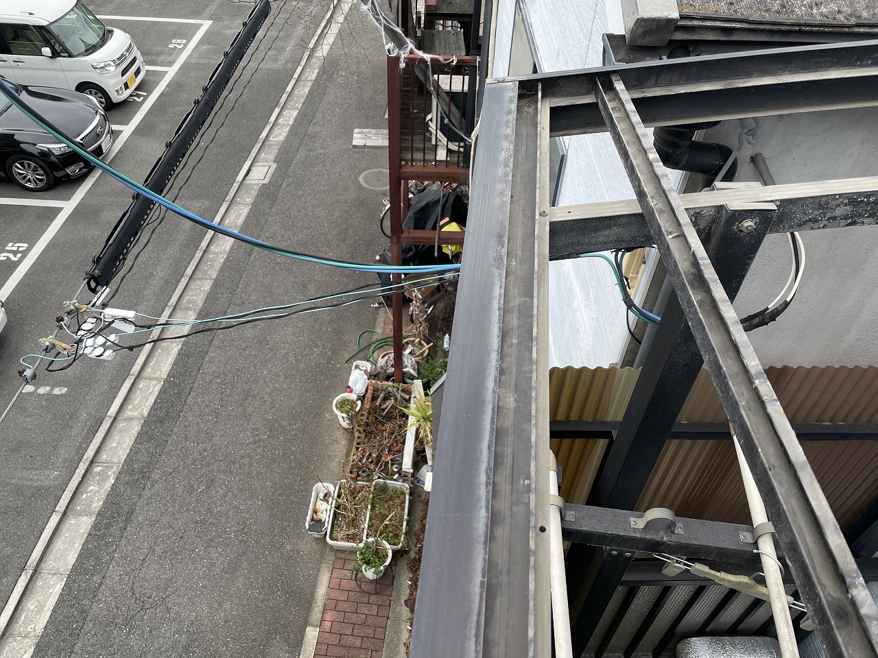 門真市アルミフレーム掃除