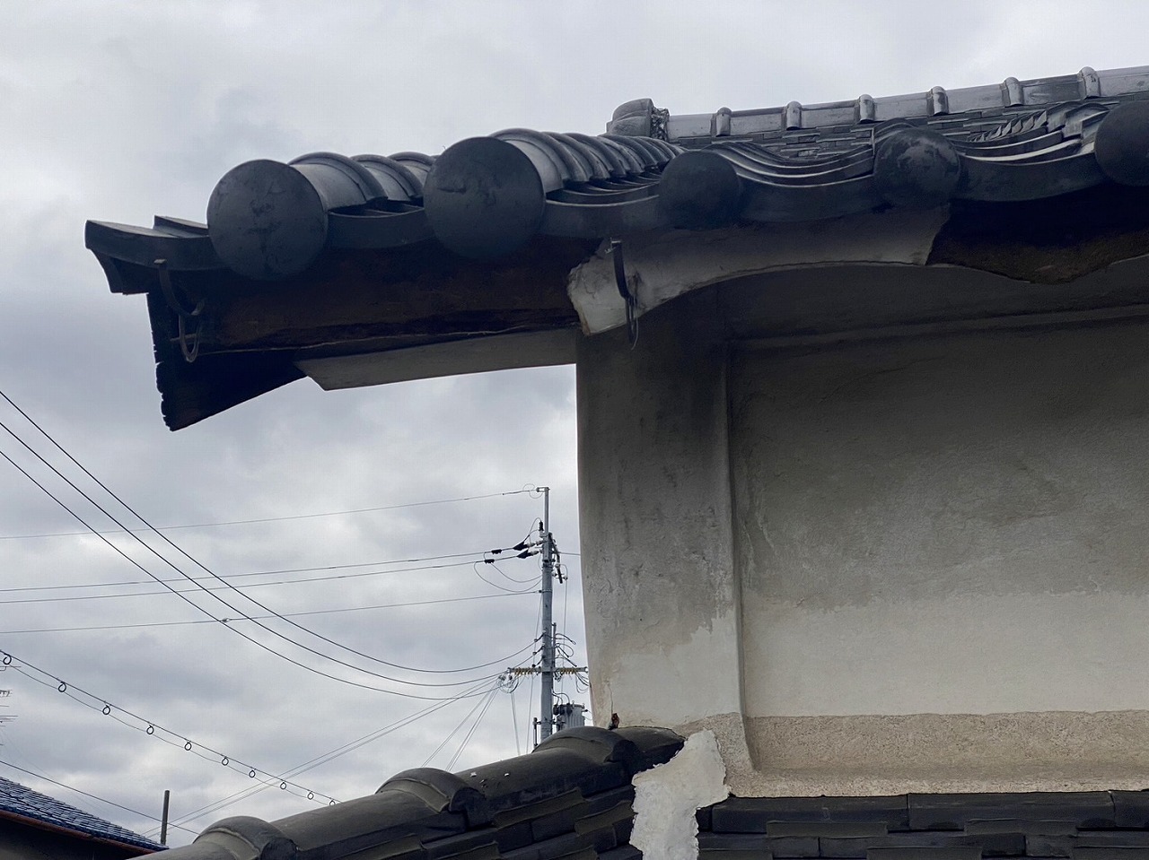 枚方市桁修繕前