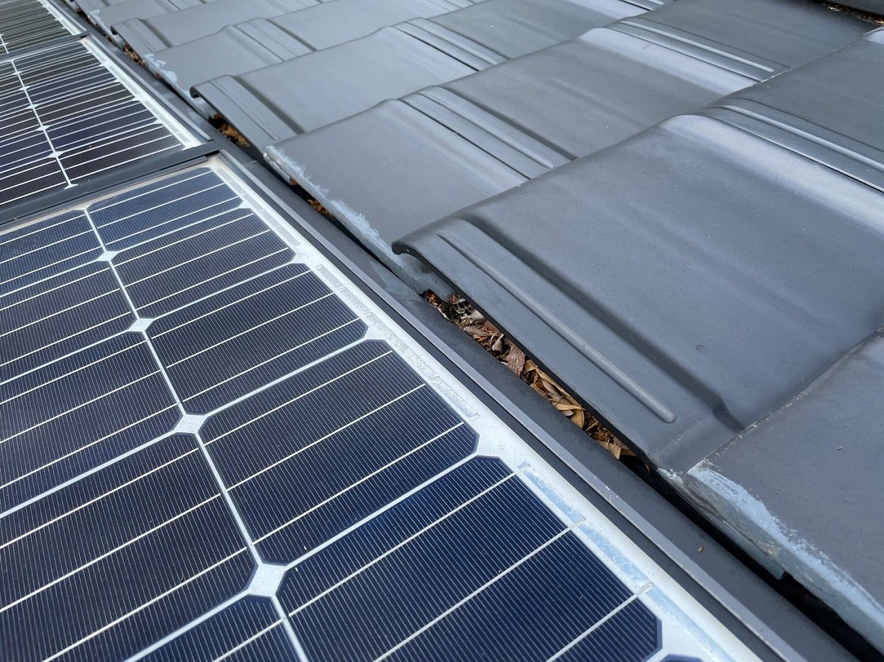 高槻市瓦ゴミつまり