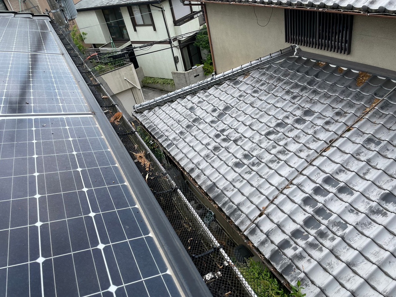 高槻市落ち葉よけネット