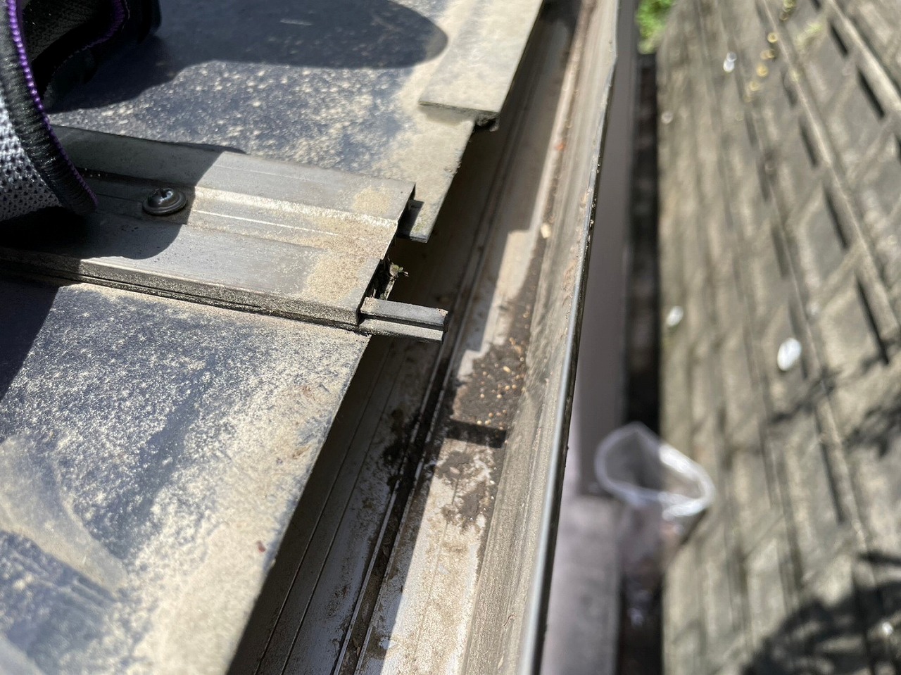 高槻市カーポート掃除