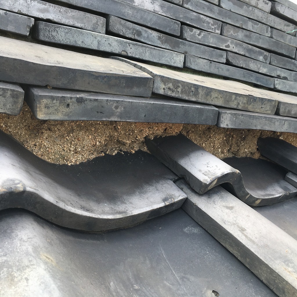 門真市漆喰剥がれ