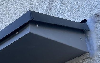 門真市庇板金カバー工事