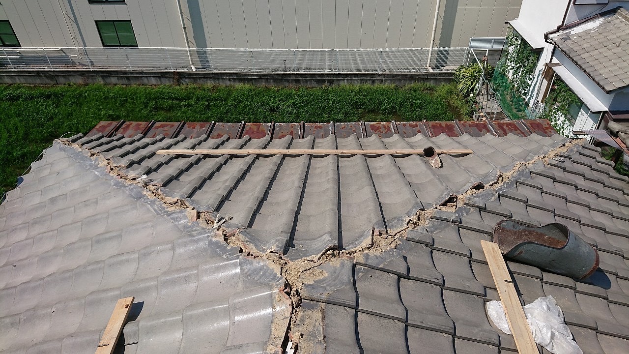 寝屋川市既存棟解体